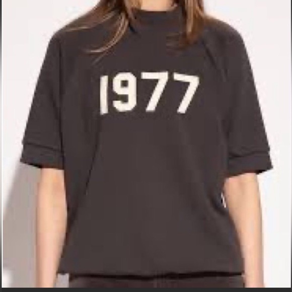 Essentials Tops - Essentials Fear of God Short Sleeve Sweatshirt